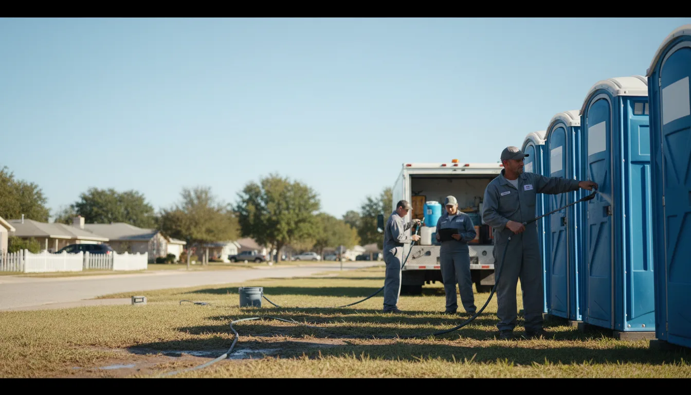 Long-Term Portable Toilet Rental in Gerton, NC near me